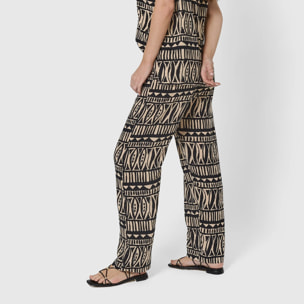 Pantalón viscosa tepec negro