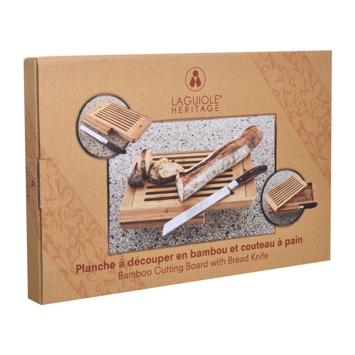 Sommelier Laguiole Heritage Multifonction - Manche Bois Bambou