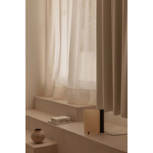 CATA Lampe de table frêne noir