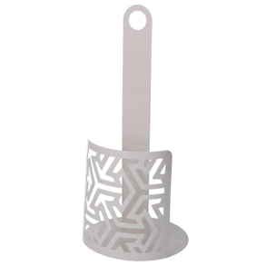 Portascottex in metallo frecce bianco tondo cm ø15h33