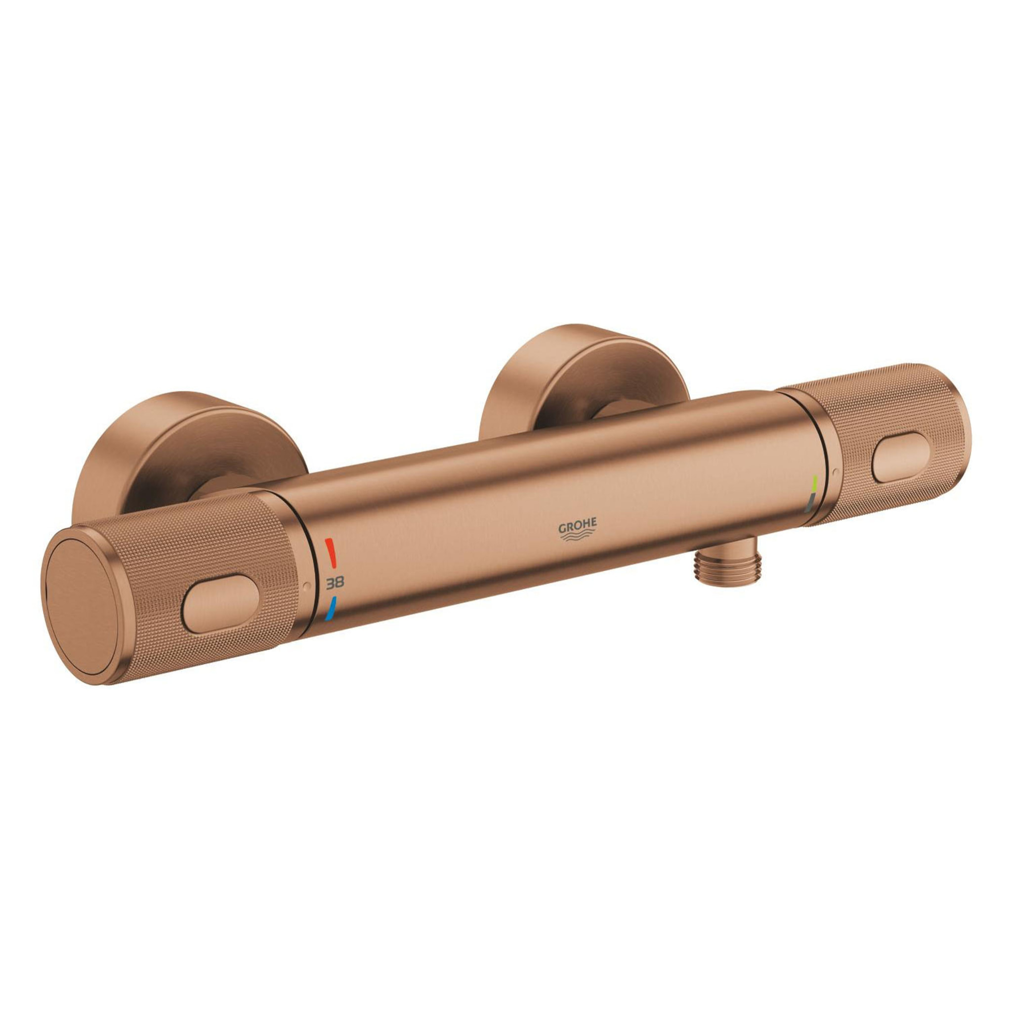 Mitigeur thermostatique Douche - Warm Sunset brossé