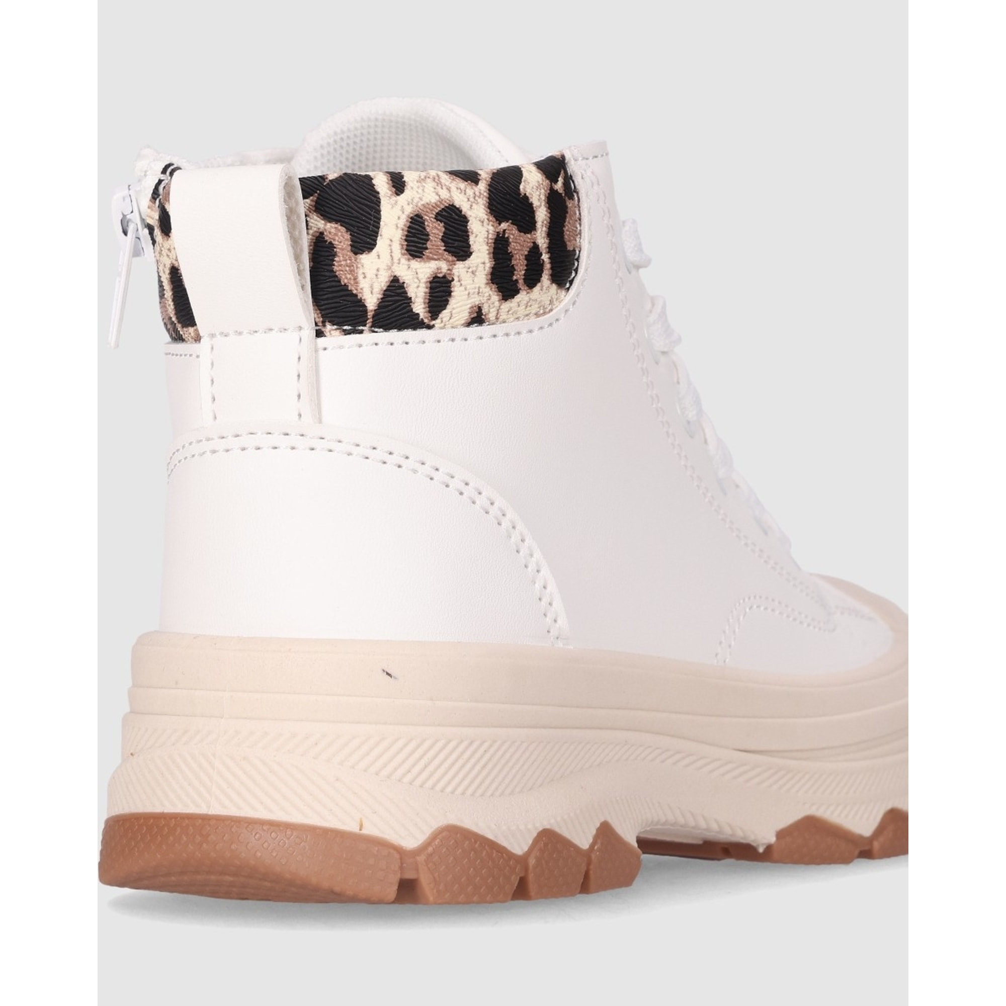 Deportivos - Blanco - Tacón: Bajo