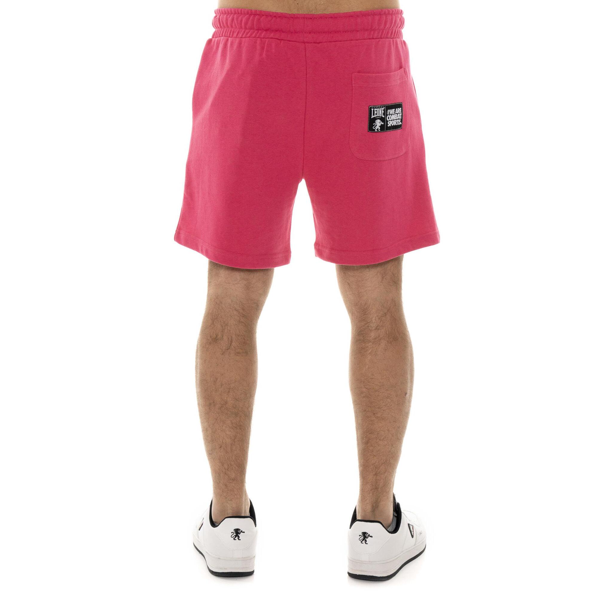 Pantaloncini da uomo in cotone non garzato Leone Summer Vibes