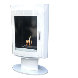 Estufa de etanol diseño cuadrado en acero SILENUS W PURLINE 3000 W