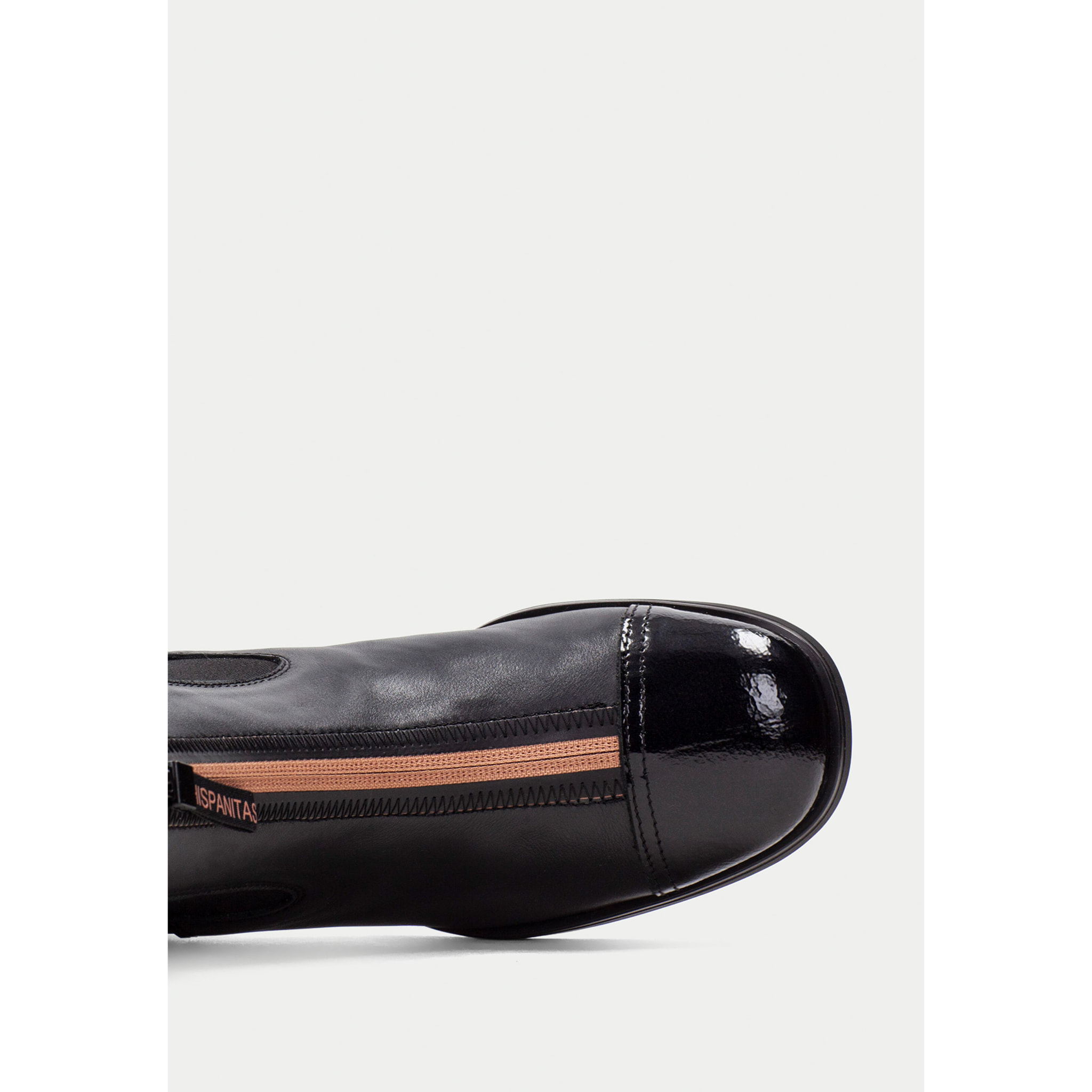 Botin Milan Negro 5 cm