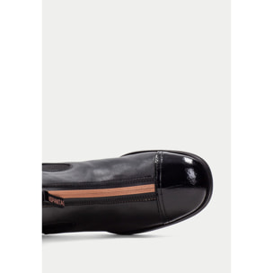 Botin Milan Negro 5 cm