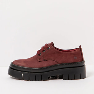 Zapatos 1952 NOBUCK BURDEOS/AMBERES color Burdeos