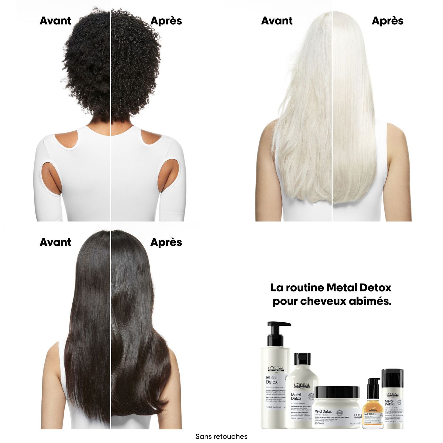 Serie Expert Metal Detox - Pré-shampoing Combleur
