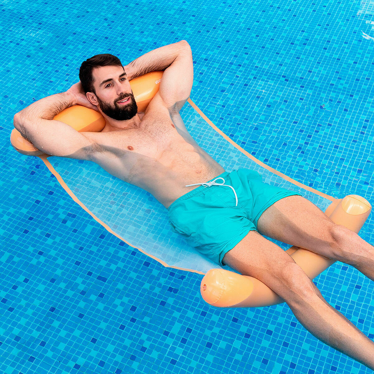 Hamac d’Eau Flottant Individuel pour Piscine InnovaGoods 2 Unités