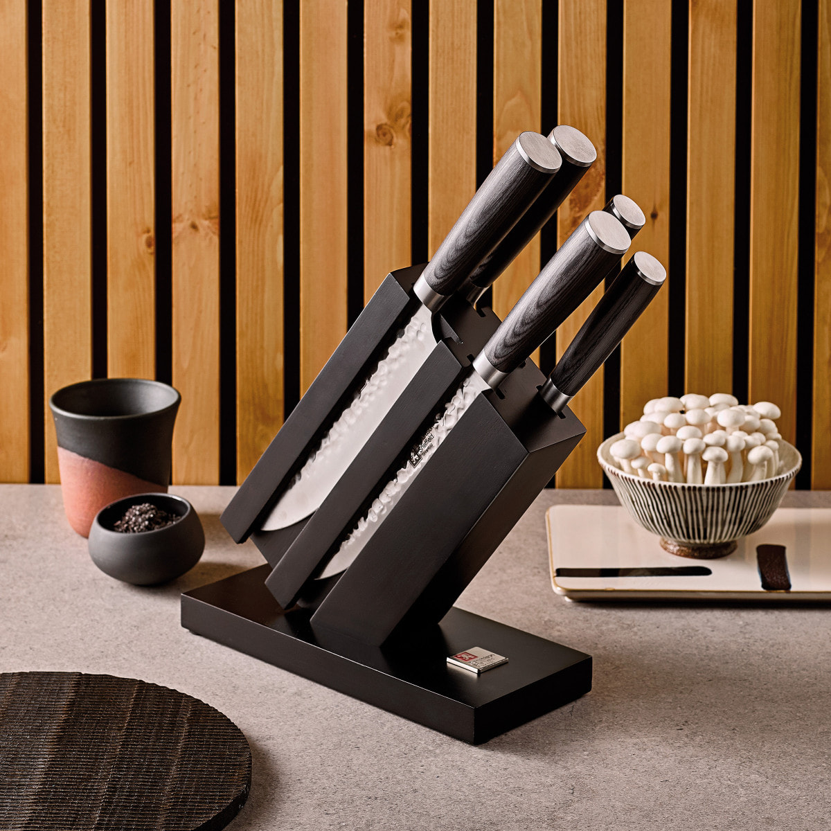 Uta - Bloc 5 couteaux de cuisine