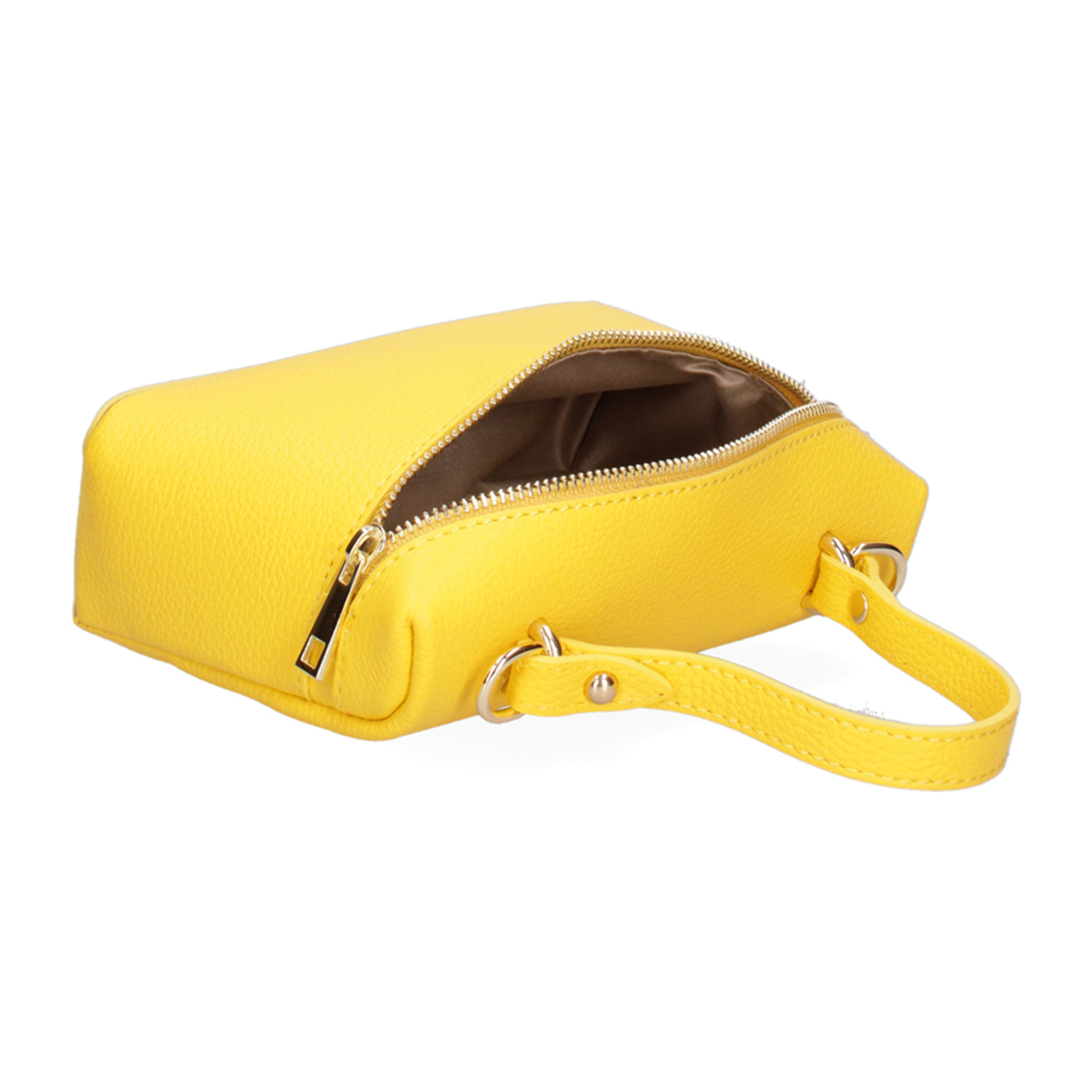 Borsa a mano da donna In Vera pelle Made in Italy 20x13x7 cm