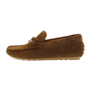 U.S. Polo Assn. - Mocassini PABLO001M/5S1 in camoscio per uomo