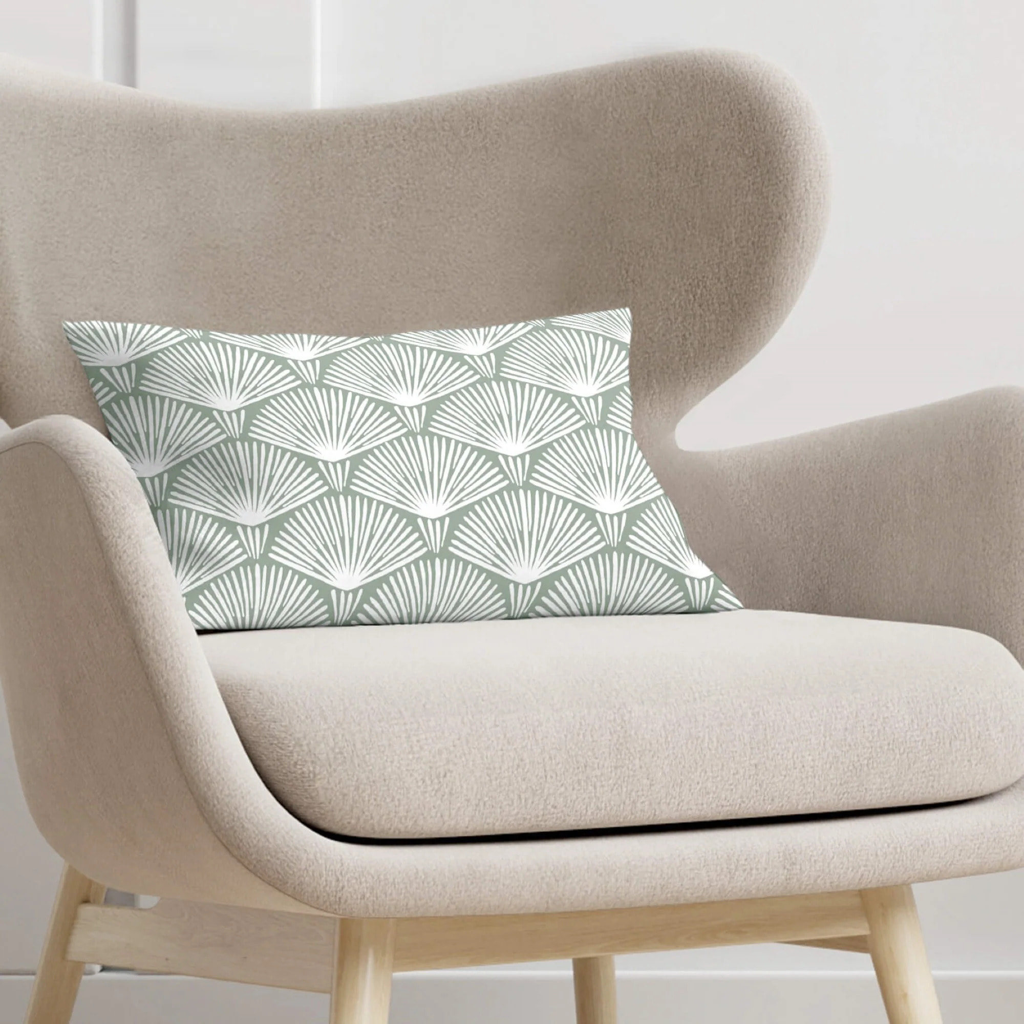 Housse de coussin Asena 4 100% coton 30x50 cm
