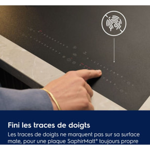 Plaque induction ELECTROLUX EIS87553IZ SaphirMatt 80cm