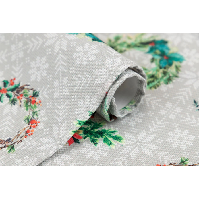 Set 2 Manteles Individual Antimanchas Navidad 50x35 Cm