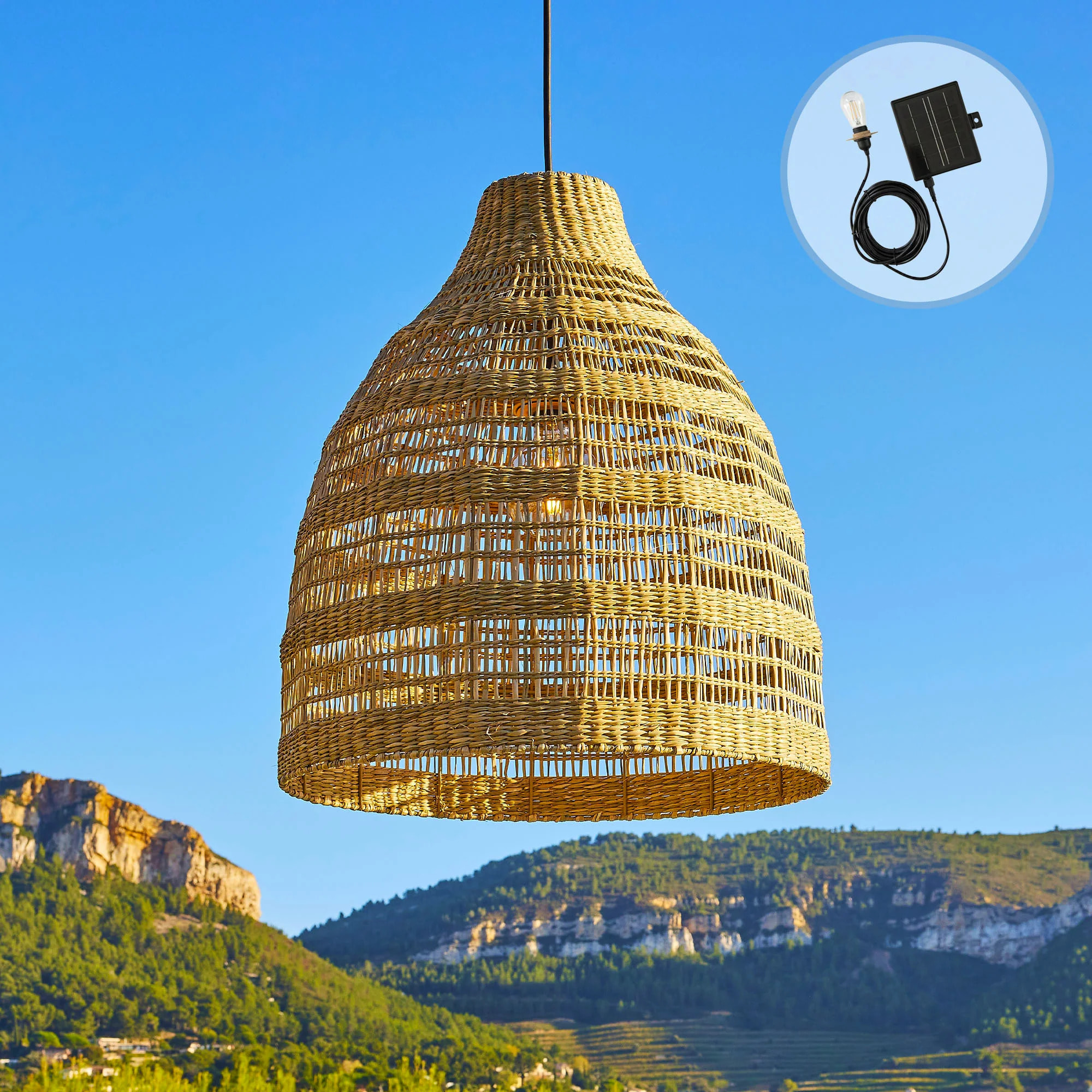 Suspension solaire FREYA LONG D50CM 5M