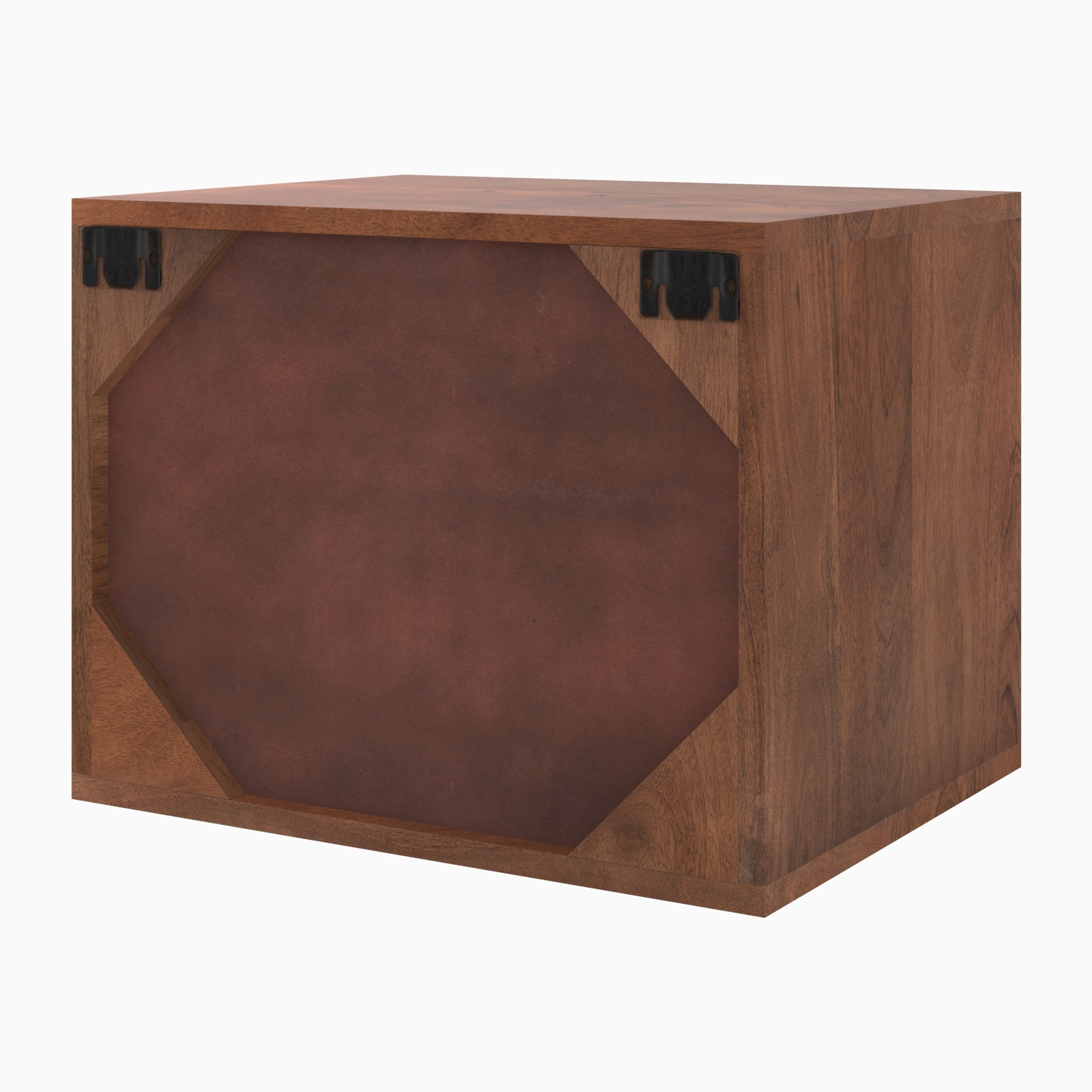 Table de chevet suspendue en bois de manguier - Oréa