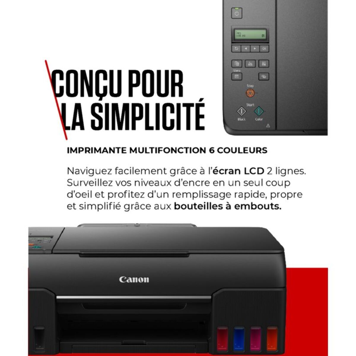 Imprimante jet d'encre CANON Megatank G650