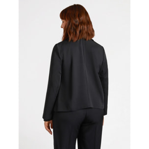 Fiorella Rubino - Giacca leggera con zip - Nero