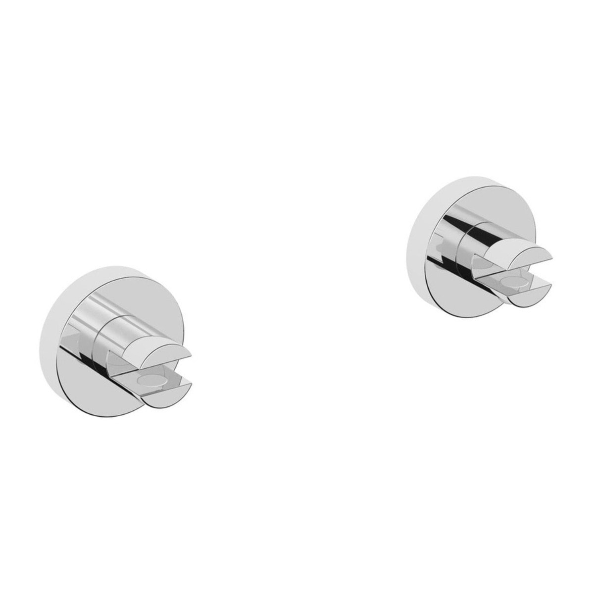 X-Way Supports pour étagère, chrome (SATDXWW2CH)