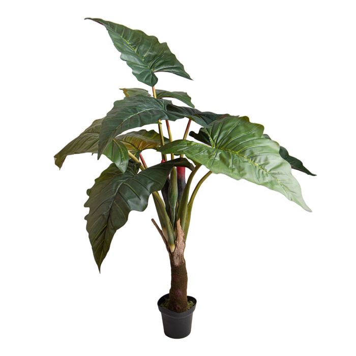 Porta Candela Con Sfere E Bacche Diametro 22 Cm - Pezzi 1 - 145X23X40cm - Colore: verde - Bianchi Dino - Piante grandi invasate