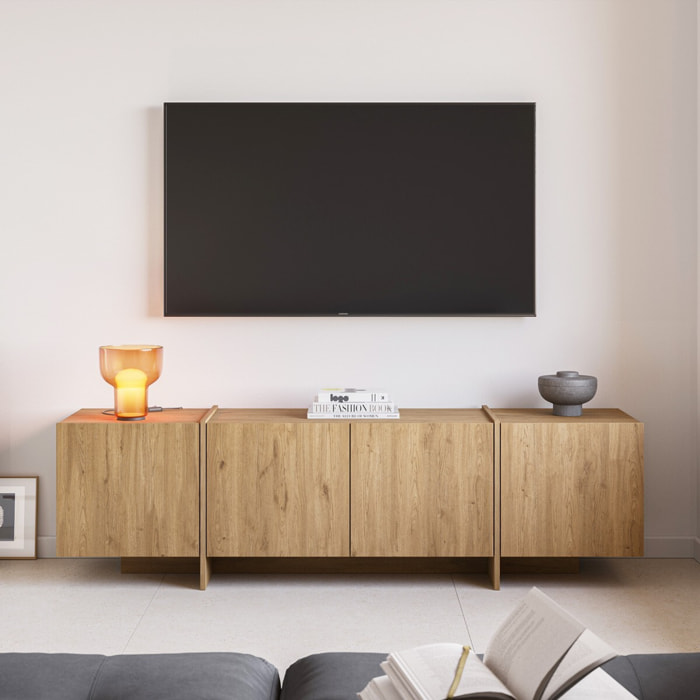 Meuble TV 4 portes - OWEN