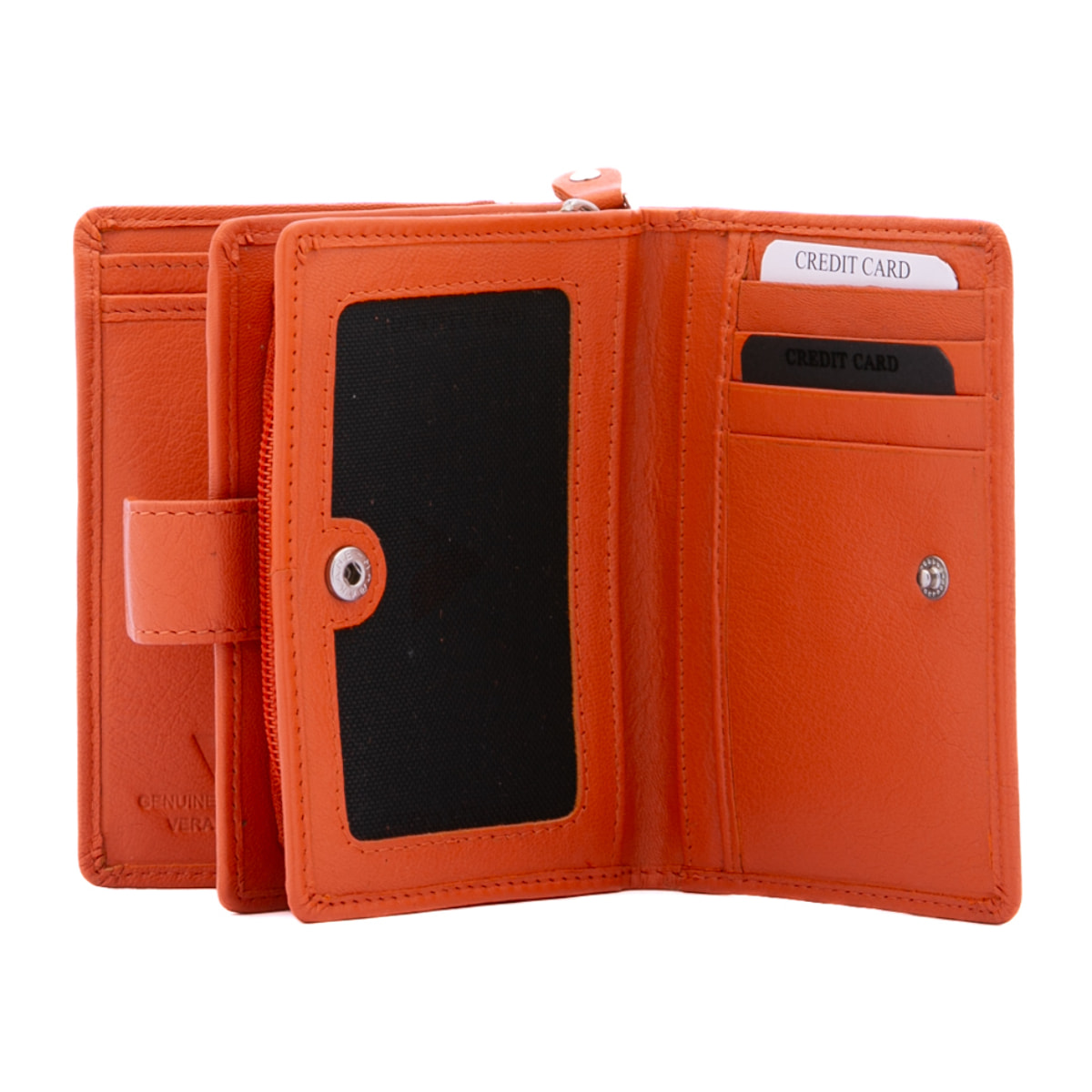 Portafoglio  da donna ecopelle Prodotto Vegano 13x9,5x4 cm