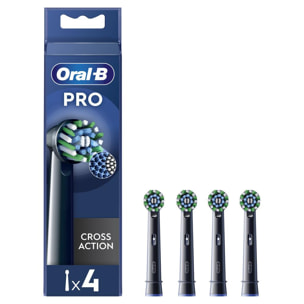 Oral-B Pro Cross Action Noire - 12 Brossettes