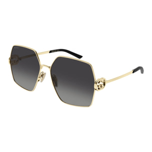 Gafas de Sol Gucci GG2163S-001 de Metal Mujer 61 mm