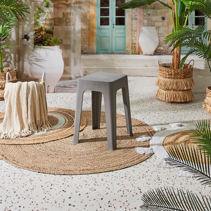 Tabouret Empilable Spectra Gris