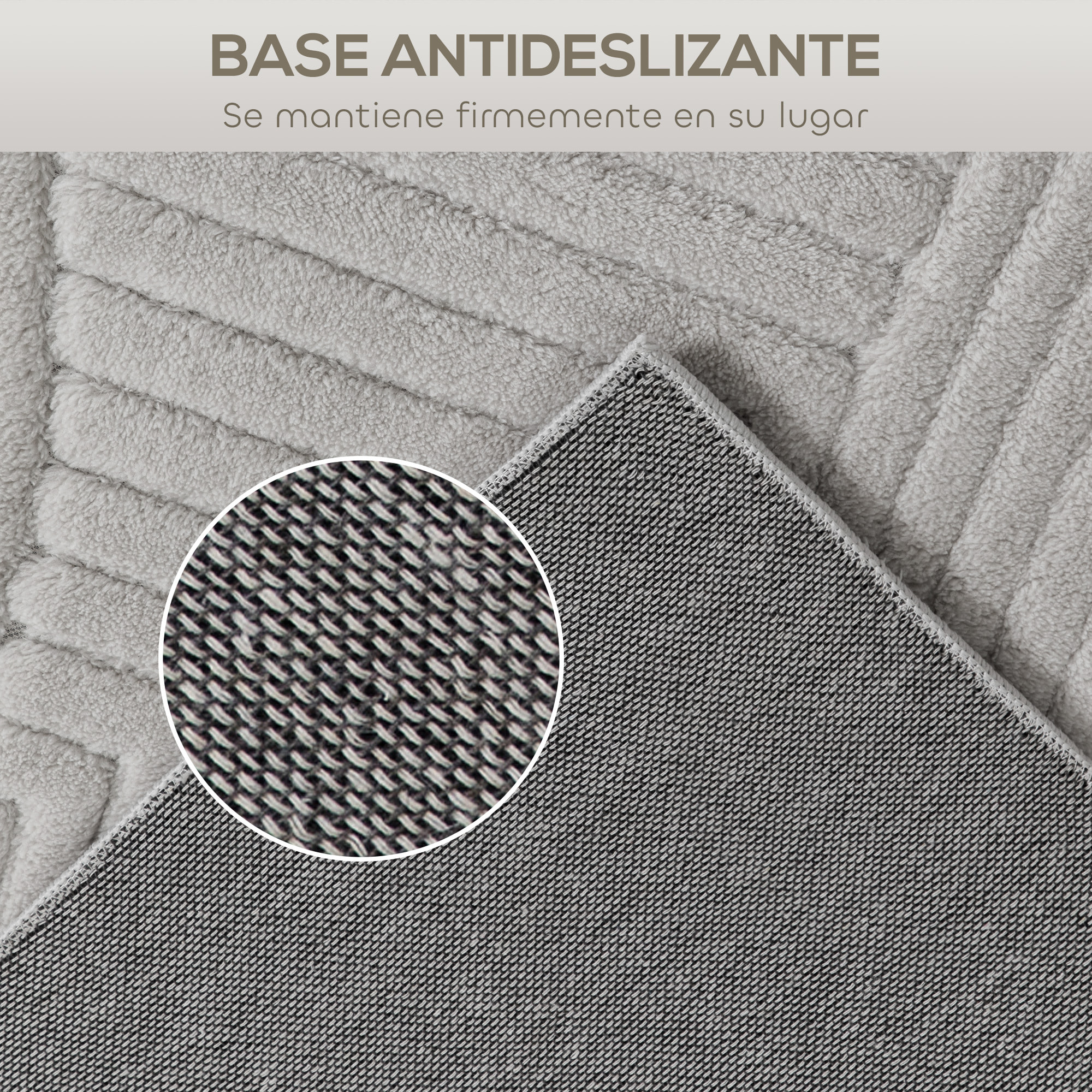 Alfombra Salón 160x120 cm Alfombra Pelo Corto Estilo Moderno Base Antideslizante Tejida a Máquina Tapete para Sala de Estar Dormitorio Comedor Gris