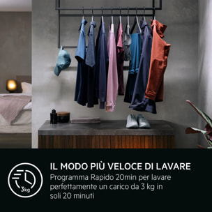 AEG Lavatrice serie 6000 ProSense® 8 kg LR6G84OW