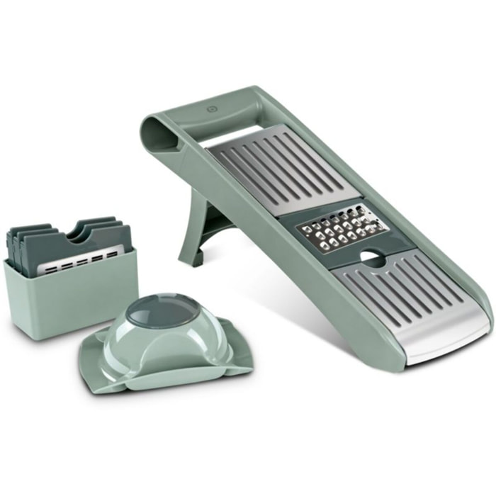 Mandoline ESSENTIELB multifonction vert sauge
