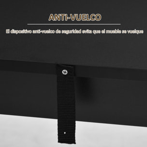 Mesa de Bar de Bistro Mesa de Comedor con 3 Estantes para Bebidas y Barra Estructura de Madera Mesa Alta para Cocina Sala de Estar 112x57x106 cm Negro