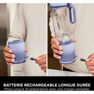 Blender NINJA Blast Max BC251EULD Lavande sans fil