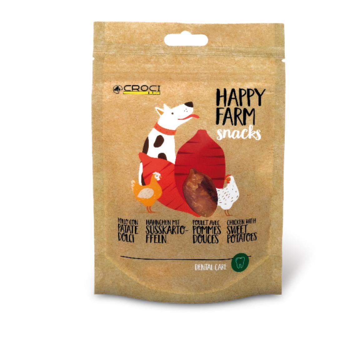 Snack per cani - Happy Farm Pollo e Patate Dolci - Croci