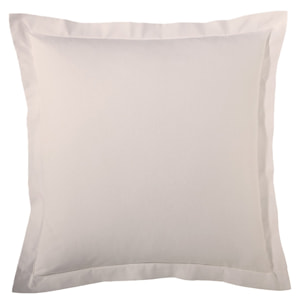Taie d’oreiller percale de coton made in France - Beige