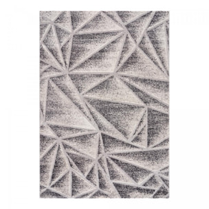 Tapis salon et chambre tissé motif géométrique PIJE