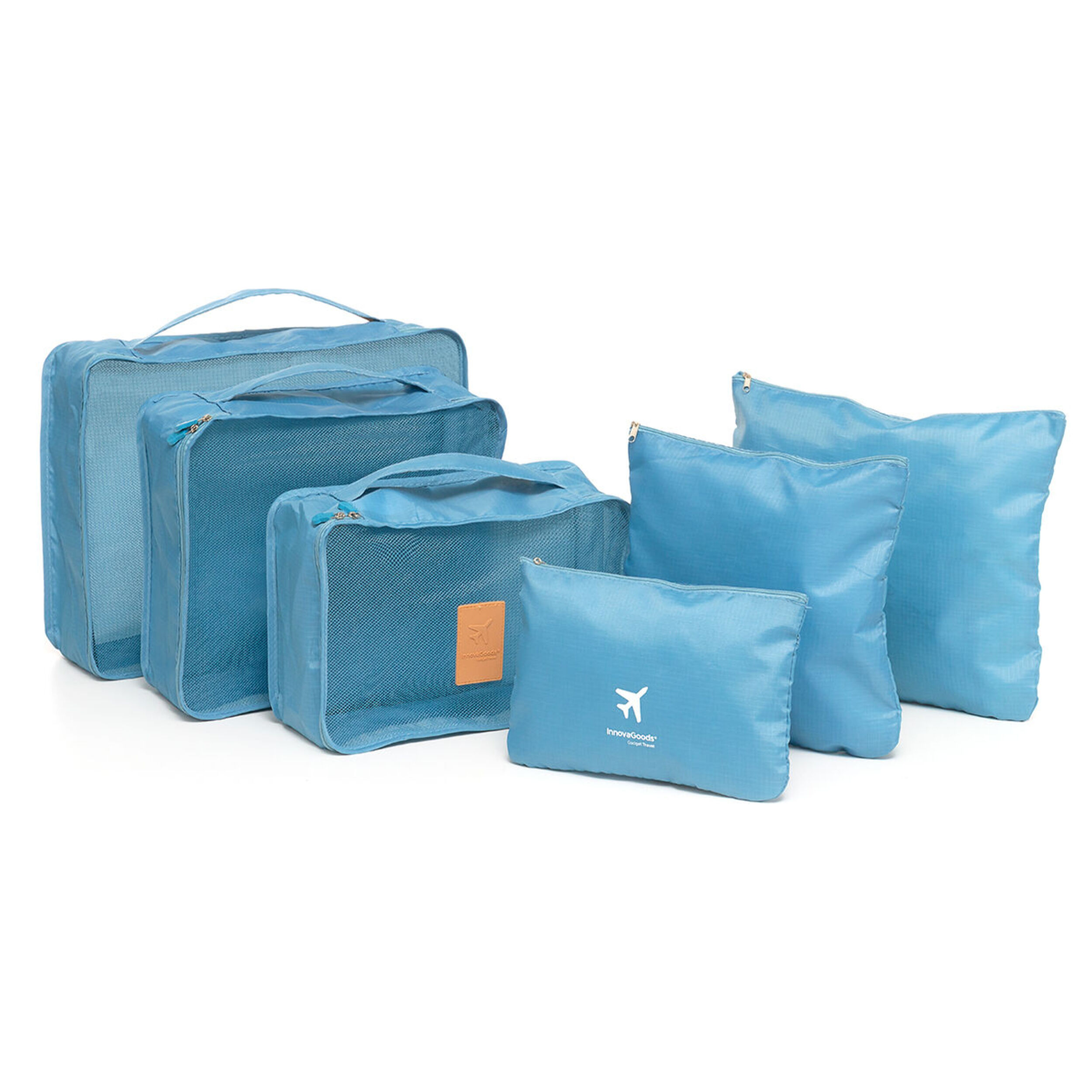 Set de Bolsas Organizadoras para Maletas Luggan InnovaGoods 6 Piezas