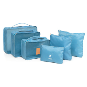 Set de Bolsas Organizadoras para Maletas Luggan InnovaGoods 6 Piezas