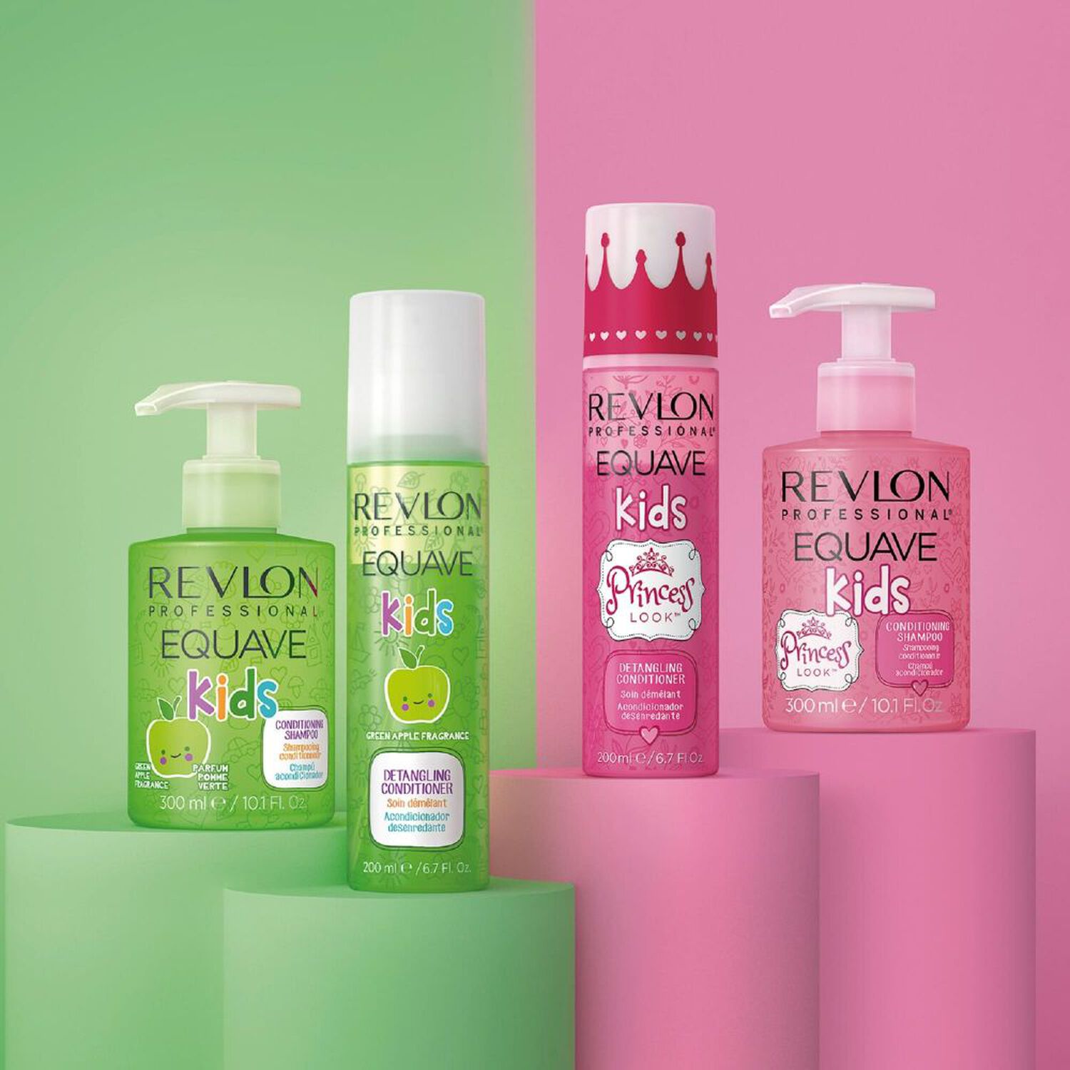 Equave™ KIDS - Shampooing Doux Démêlant Parfum Pomme 300 ml
