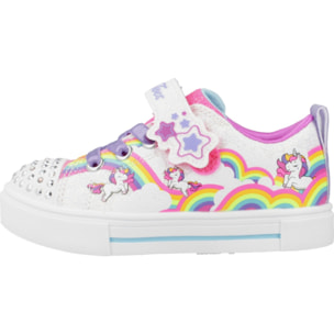 Zapatillas Niña de la marca SKECHERS  modelo TWINKLE SPARKS - JUMPIN CL White