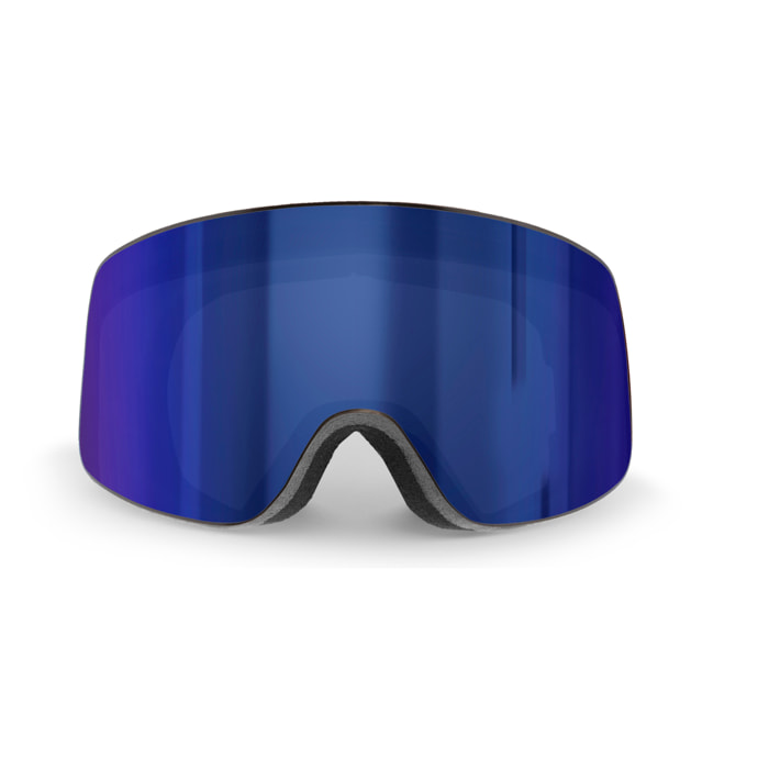 Gafas de esquí OCEAN PARBAT - Negro / Revo azul con borde negro