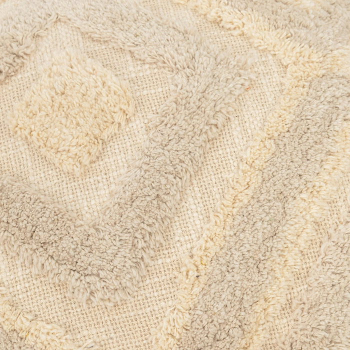 Cojín cuadrante algodón Basel 45x45 - funda + relleno