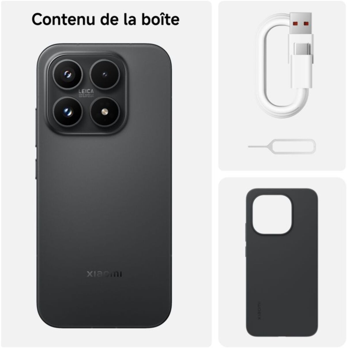Smartphone XIAOMI 17 conçu avec Leica 512Go Noir 5G