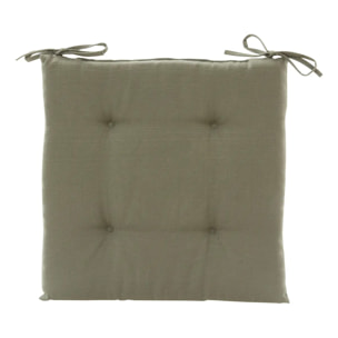 Galette de chaise Korai vert laurier 40x40cm