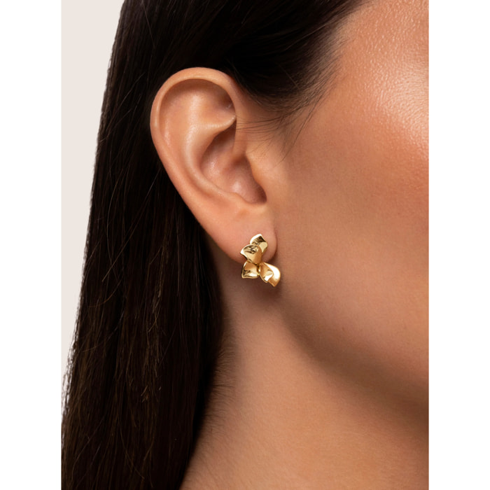 Orecchino Zinnia Placcato Oro