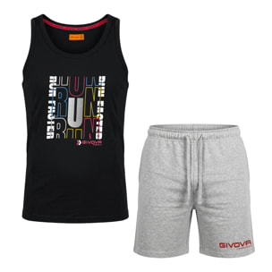 Completo Homewear Uomo Corto GIVOVA Cotone