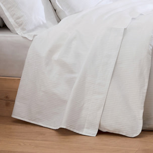 Drap plat esprit grand hôtel - Blanc