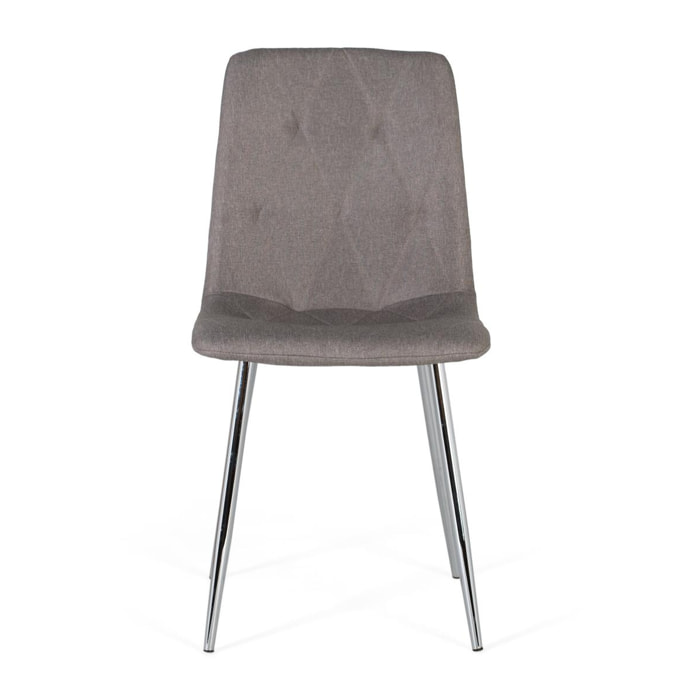 Silla de Tela 57 Cm Estilo Contemporáneo